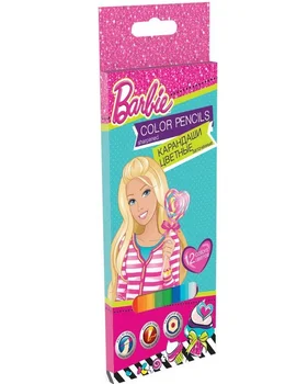 

Карандаши 12 цветов Barbie
