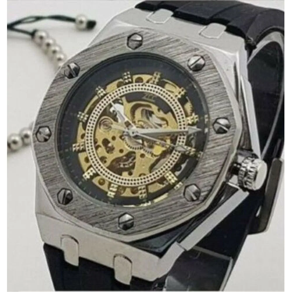 ZCC 4407 Automatic Jam Tangan Pria Kasual Elegan Hitam Perak|Jam Tangan  mekanik| - AliExpress