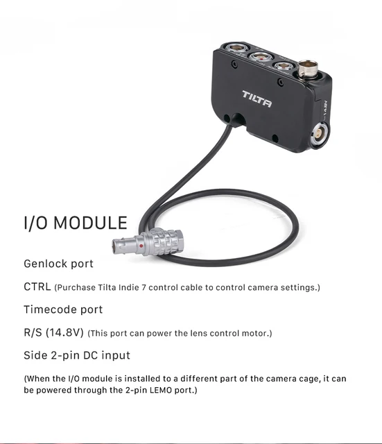 Gabbia Professionale Per RED KOMODO 6K - Con Guide NATO E Multipli Attacchi Accessori