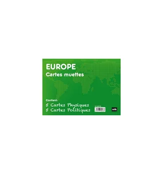 

PACK 10 MUDOS FR EUROPE POLITIQUE PHYSIQUE maps