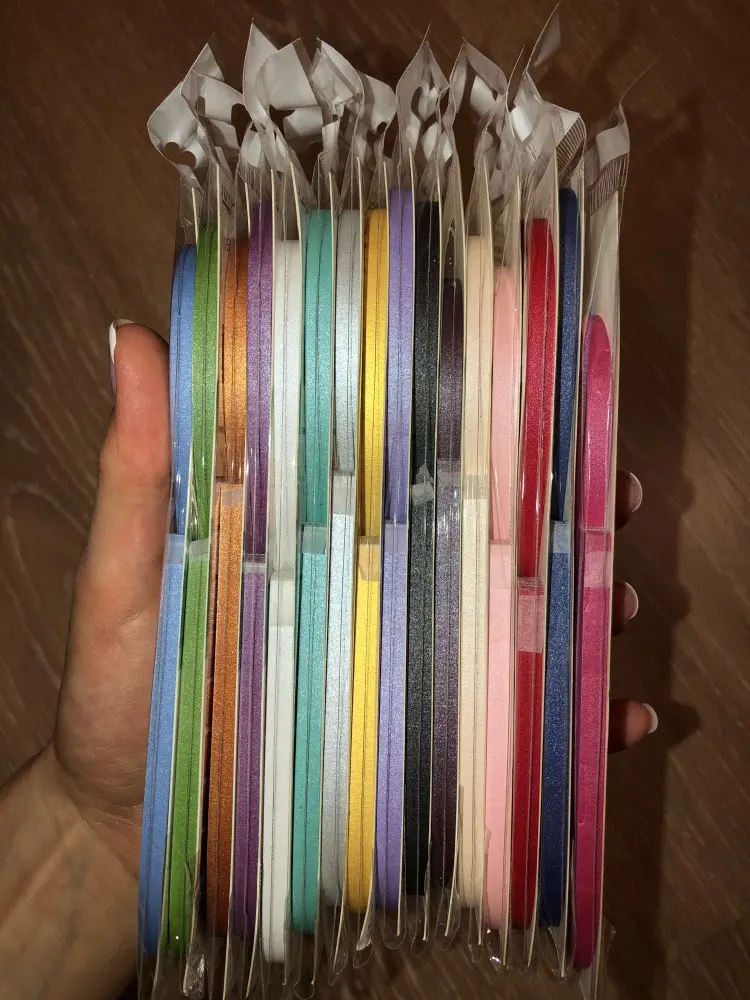 Metallic Quilling Paper Strips 24 Colors Rainbow Cabin