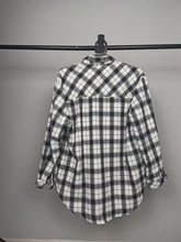 KarSaNy Boyfriend Oversized Shirt Plaid For Women Blouses And Tops Spring Loose Plaid
