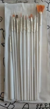 15 Uds profesional Gel de cepillos de uñas 15 tamaños manicura cepillo de acrílico plumas mango de madera que salpican pincel de pintura para dibujo conjunto # TPD-06 #