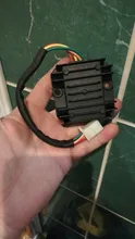 Marca nueva motocicleta de 4 cables 4 pines 12 regulador de tensión regulador rectificador para 150-250CC de Gy6 50 150cc Scooter ciclomotor ATV