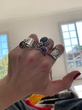 Anillo de serpiente Chapado en plata y Rattlesnake para hombre y mujer, Joyería Moderna de estilo Hip Hop, Punk, para fiesta y motocicleta