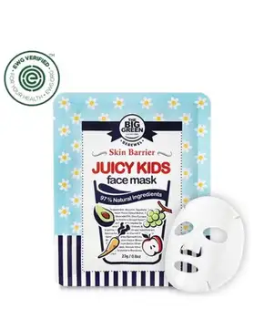 

Big Green baby nourishing mask juicy kids face mask