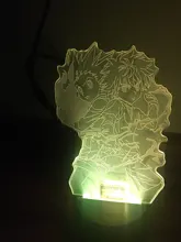 Night-Light Decor-Lighting Hxh-Lamp Gon Bedside Killua-Figure Bedroom Anime Hunter-X-Hunter