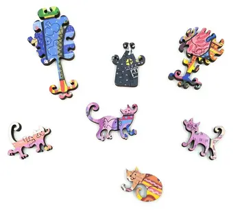 

Puzzle davici "city котиков", 700 parts