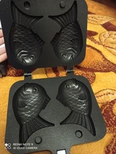 Waffle-Maker Breakfast-Machine Takoyaki Egg Bubble Kitchen Fish-Shape Cake Oven 2-Sided