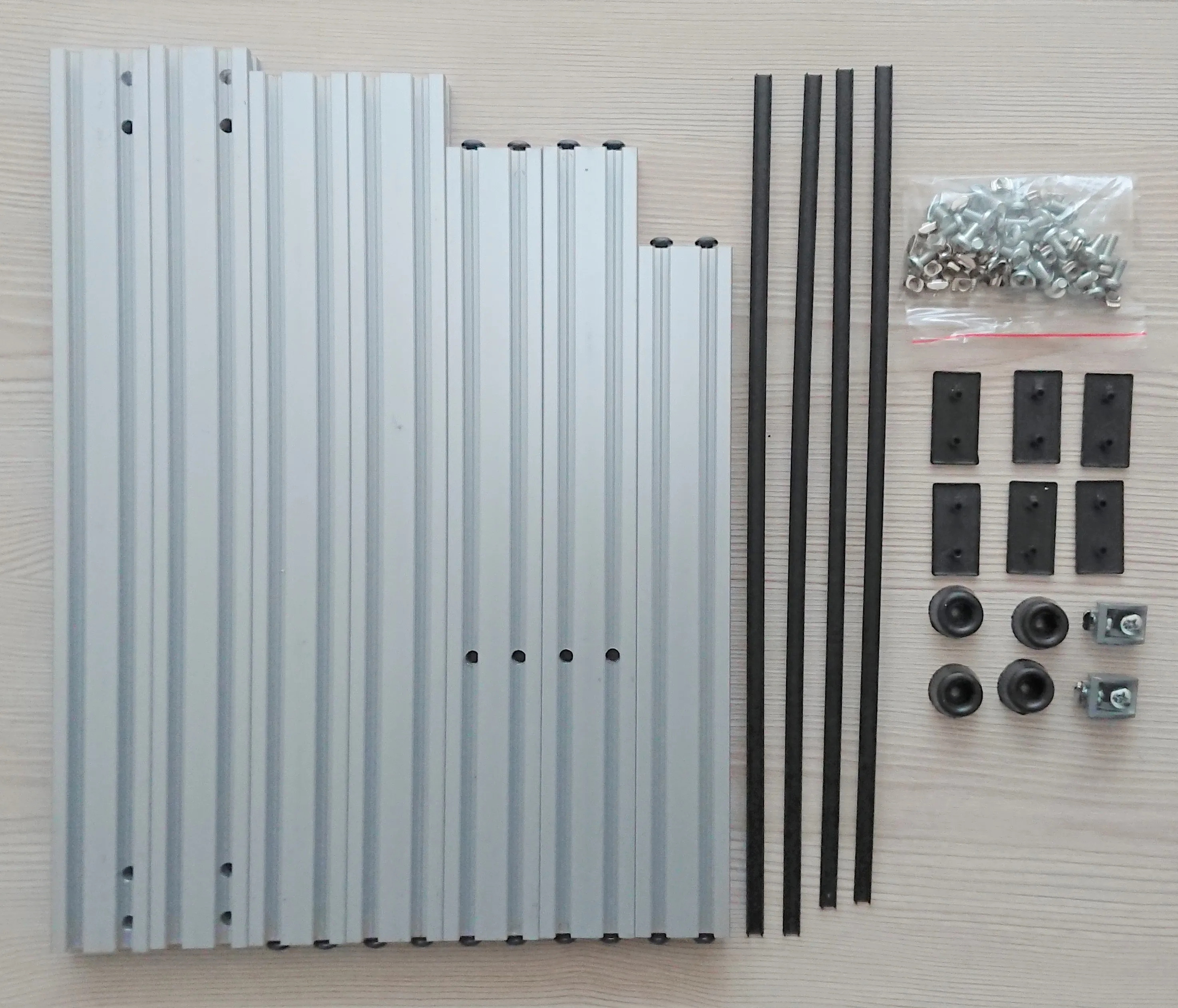 Quadro de Atualização Prusa Urso Mk2.5 Kit Comum Cego 2040 Tslot Alumínio Cinza Extrusão Forte Impressora 3d Mk3 - Mk3s - Imagem 6