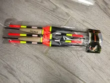 FTK Barguzinsky abeto de luz en la oscuridad 5 unids/lote pesca Float longitud 19-23cm flotador peso 2g-g 6 para la pesca de la carpa