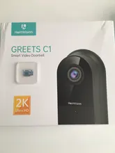 HeimVision-cámara de vídeo inalámbrica Greets CA1MQ 2K, timbre con visión más amplia, Audio bidireccional, visión nocturna, impermeable, cámara de seguridad 24/7