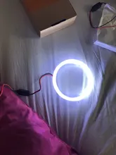 Headlight Lamp Halo-Rings Car Angel-Eyes 120mm Motorcycle 60mm Super-Bright 70mm 80mm