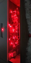 Christmas-Lights Led Garland Eu-Plug Outdoor 100m 220v 20m 50m 30m
