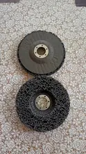 Abrasive-Disc-Belt Grinder Polishing Buffing-Wheels Diamond 125mm Black Blue 2pcs