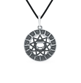 

Silver Pendant-amulet "chertog Pike" sunlight test 925