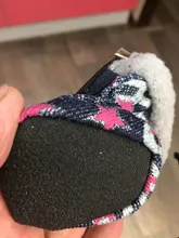 Puppy-Boots Pet-Shoes Lovely Dogs Snow Anti-Slip Zipper Winter Warm Denim Lets Casual