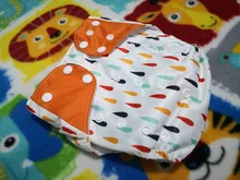 [Simfamily]-Conjunto de pañales para bebé, pañal de tela lavable reutilizable, cubierta ajustable ecológica, 3-15kg