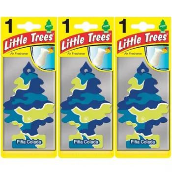 

Little Trees Pina Colada Car Freshener x3