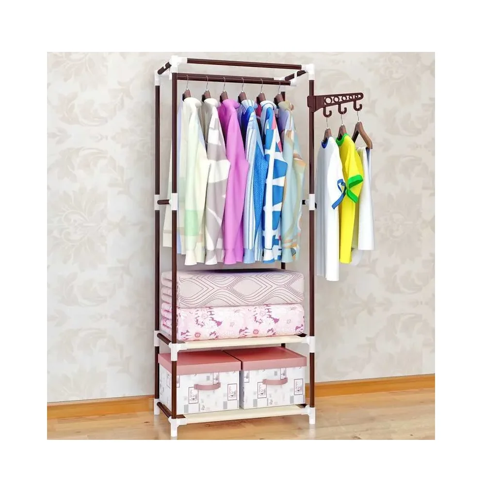Floor hanger for clothes lettrin, storage cabinet