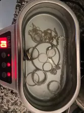 Jewelry Cleaner Glasses Circuit-Board Ultrasound Digital 600ml