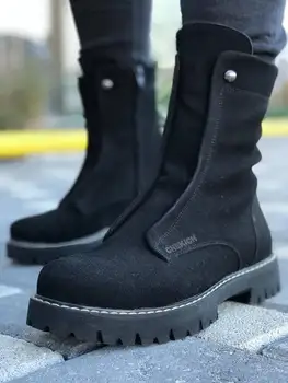 

Chekich CH027 Sü St Black gloves Men Boot