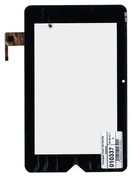 

Touch glass (touchscreen) teXet supplier (black)