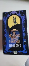 Juego de cartas y cartas de pesadilla antes de Navidad, Tarot, guía, 78 cartas, adivinación, cuenta el futuro propano