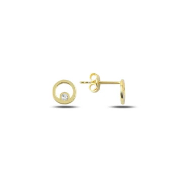 

Silver 925 Sterling Zircon Stone Earrings