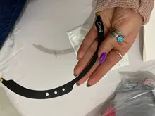 Regla de posicionamiento de arco para Mapeo de cejas, herramienta de medición de maquillaje, revestimientos de teñido de hilo, seguro, Microblading semipermanente