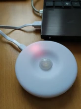 Night-Lights Bedroom Decor Motion-Sensor Gift Usb-Charging MOONSHADOW Childrens