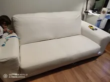 Sofa-Covers Top-Quality Velvet Living-Room Elastic Sectional Fundas Solid for Home-Decor