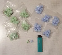 Toy Pacifier-Chain Feeding-Necklace Lets-Make Silicone Tiny-Rod 50pc Mini Diy Star