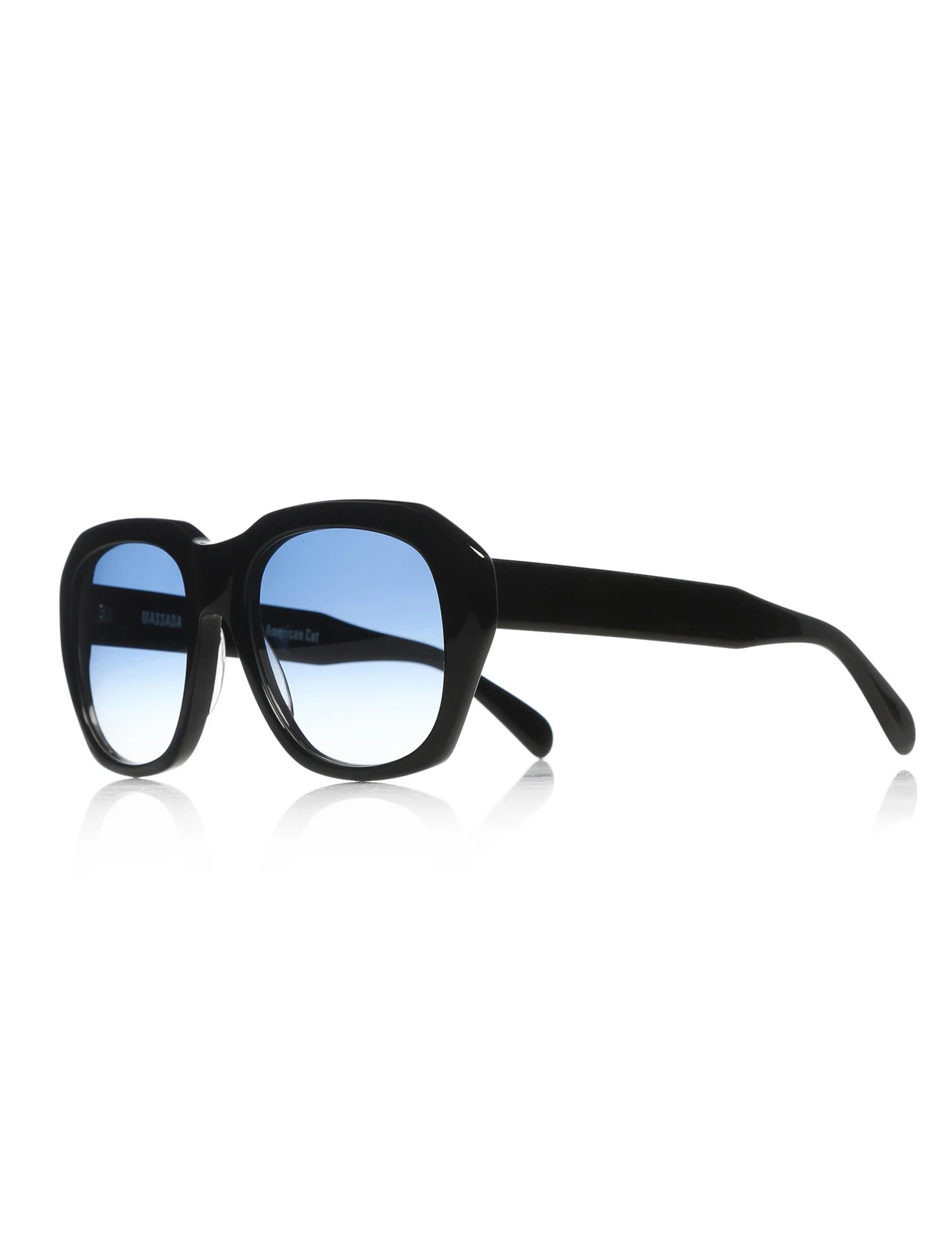 

Women's sunglasses msd 2955 c b bone black organic square square 54-20-140 massada