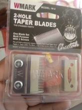 WMARK-W-2 profesional de 2 agujeros para cortar los dientes, hoja móvil con tornillo de repuesto, material de alta calidad