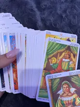 Cartas de oráculo del Tarot para mujeres y niñas, juego de mesa, novedad