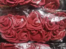 Rose-Flowers Bride Bouquet Scrapbooking Artificial Wedding-Party-Decorative Pe-Foam 
