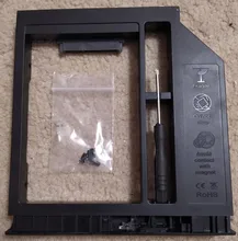 Caddy Enclosure-Adapter Case DVD-ROM Universal Sata-3.0 Optibay CHIPAL Ssd Box Plastic