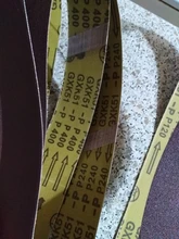 Bandas de lijado de 915x50mm, accesorios de amoladora de correa, 1 P40-P800