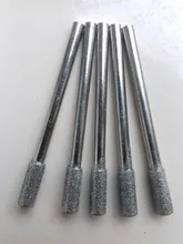 5PC diamante afilador de motosierra Burr piedra archivo se adapta a 1453 artesano de diamante barra Mill herramienta rotativa 5/32