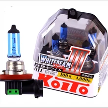 Лампа высокотемпературная Koito Whitebeam H11 12V 55W(100W), комплект 2 шт