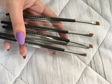 Eyeshadow Makeup-Tool Eyeliner Cosmetic Angled-Brush Professional Eye-Brow Flat Women