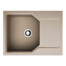 Мойка для кухни Omoikiri Yonaka 65-SA Artgranit(бежевый)(Искусственный гранит, оборачиваемое крыло, перелив