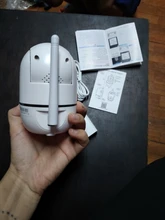 QZT-cámara IP de seguridad para el hogar, con visión nocturna Monitor de bebé, WiFi, CCTV, inalámbrica, interior, 360