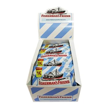 

Sugar-free eucalyptus menthol candies, Box 12x25g Fisherman's Friends