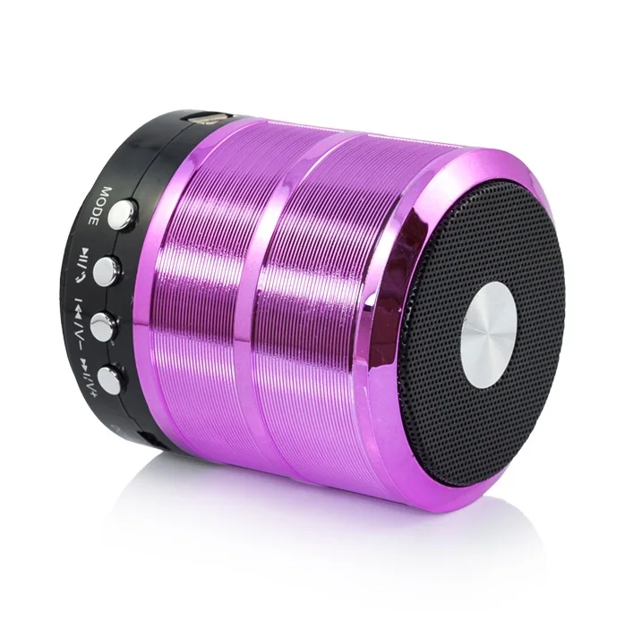 Портативная bluetooth колонка WS 887 (Розовый)| |