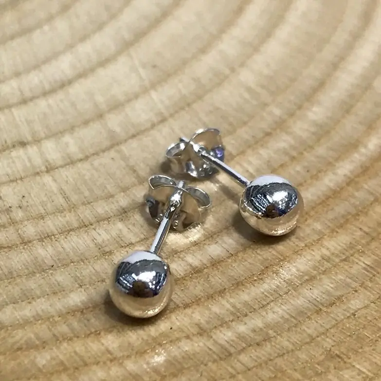 Классические изогнутые серебряные серьги из стерлингового серебра
