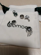 Cuentas de circonia cúbica deslumbrantes, accesorio de plata de ley 925, apto para pulseras y brazaletes, joyería, 3 días de entrega a España, BSC039