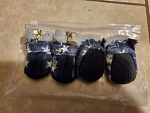 Puppy-Boots Pet-Shoes Lovely Dogs Snow Anti-Slip Zipper Winter Warm Denim Lets Casual