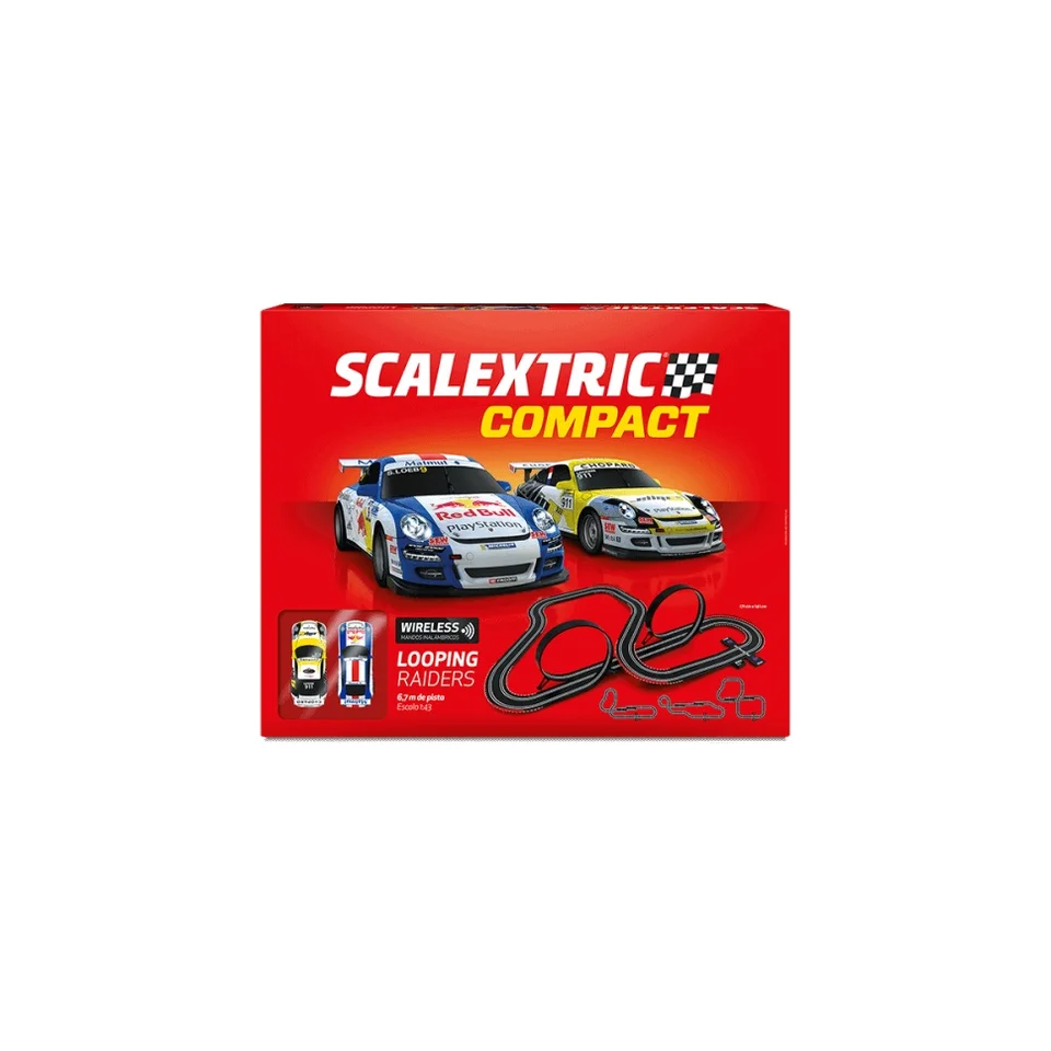 scalextric con looping